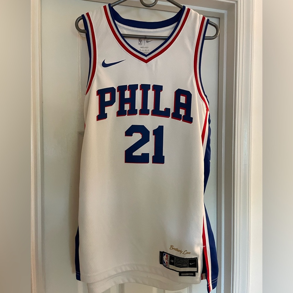 Joel Embiid Philadelphia 76ers Nike 2022/23 Swingman Jersey - Men Large